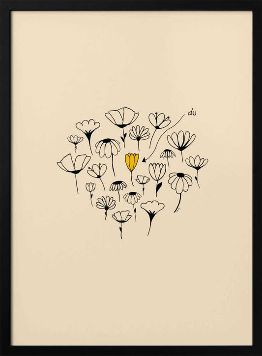 LITTLE FLOWER - Poster / Art Print