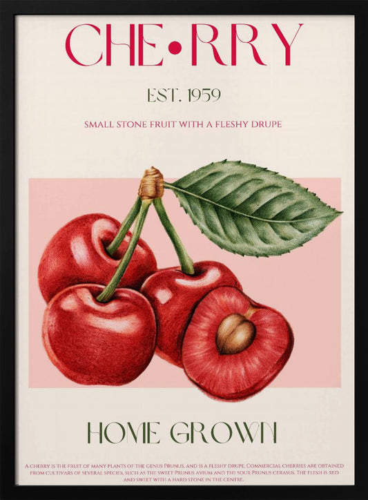 Cherry print - Poster / Art Print
