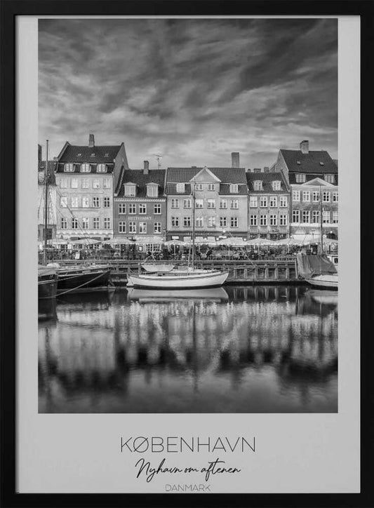 Copenhagen's Historic Harbor - Poster / Art Print