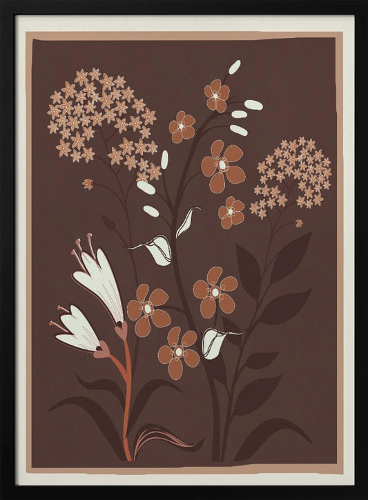 Floral Harmony - Poster / Art Print
