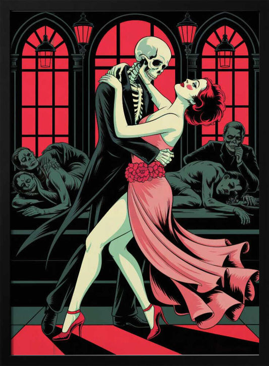 A Dance With Death - Poster / Art Print