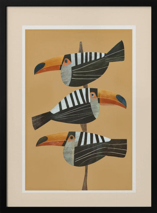 Tropic Trio - Poster / Art Print