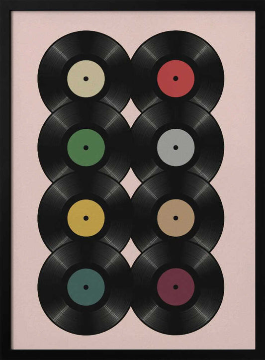 Eight Spins - Poster / Art Print