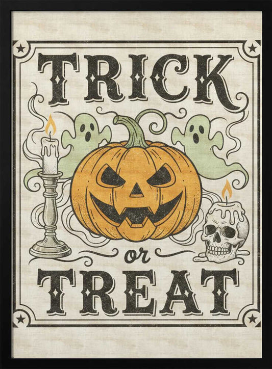 Trick or Treat - Poster / Art Print