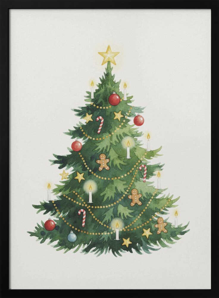 My Little Christmas Tree - Poster / Art Print