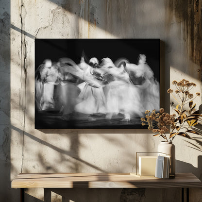 Sufi Dance in Motion - Poster / Art Print