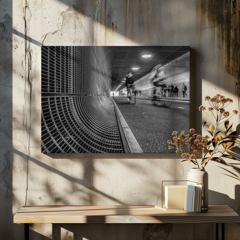 Cyclists - Poster / Art Print
