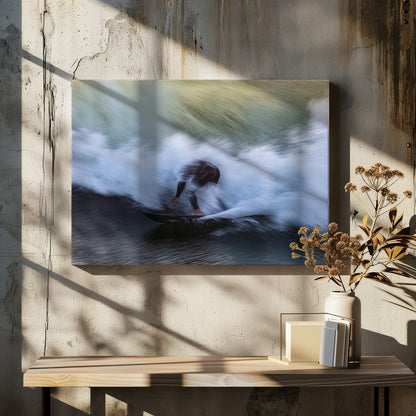 In the wave - Poster / Art Print