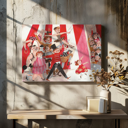 Circus in the city - Poster / Art Print