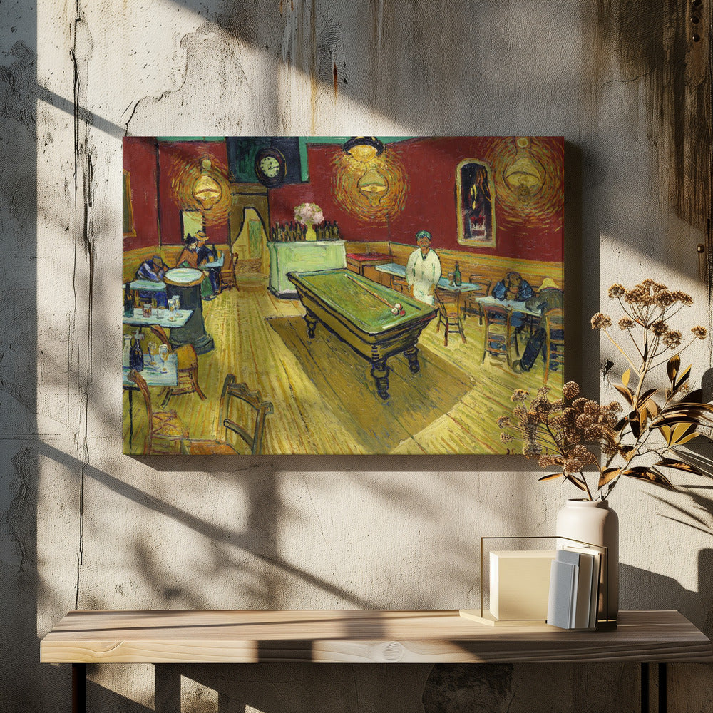 Le Café De Nuit (the Night Café) (1888) By Vincent Van Gogh - Poster / Art Print