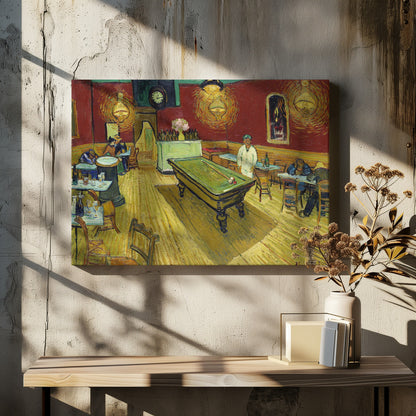 Le Café De Nuit (the Night Café) (1888) By Vincent Van Gogh - Poster / Art Print