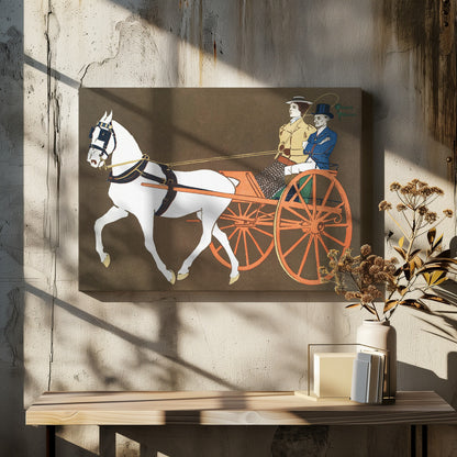 Women In Carriage (ca. 1890–1907) - Poster / Art Print