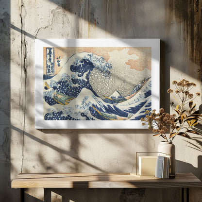 Under the Wave Off Kanagawa (1830 1833) - Poster / Art Print