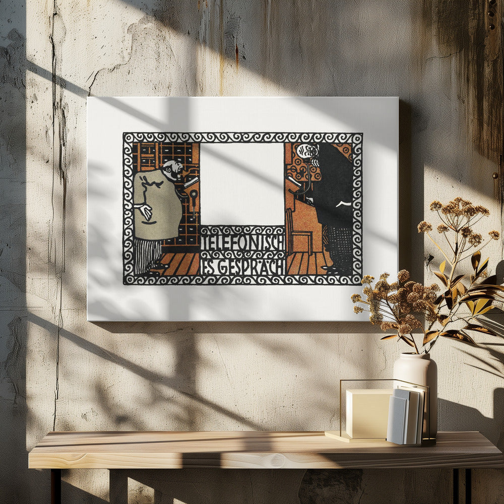Telephone Conversation - Poster / Art Print