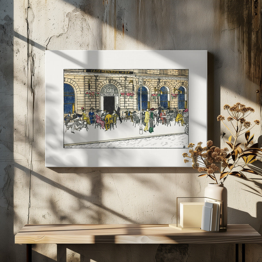 Café Heinrichhof - Poster / Art Print