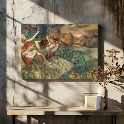 Four Dancers - Poster / Art Print