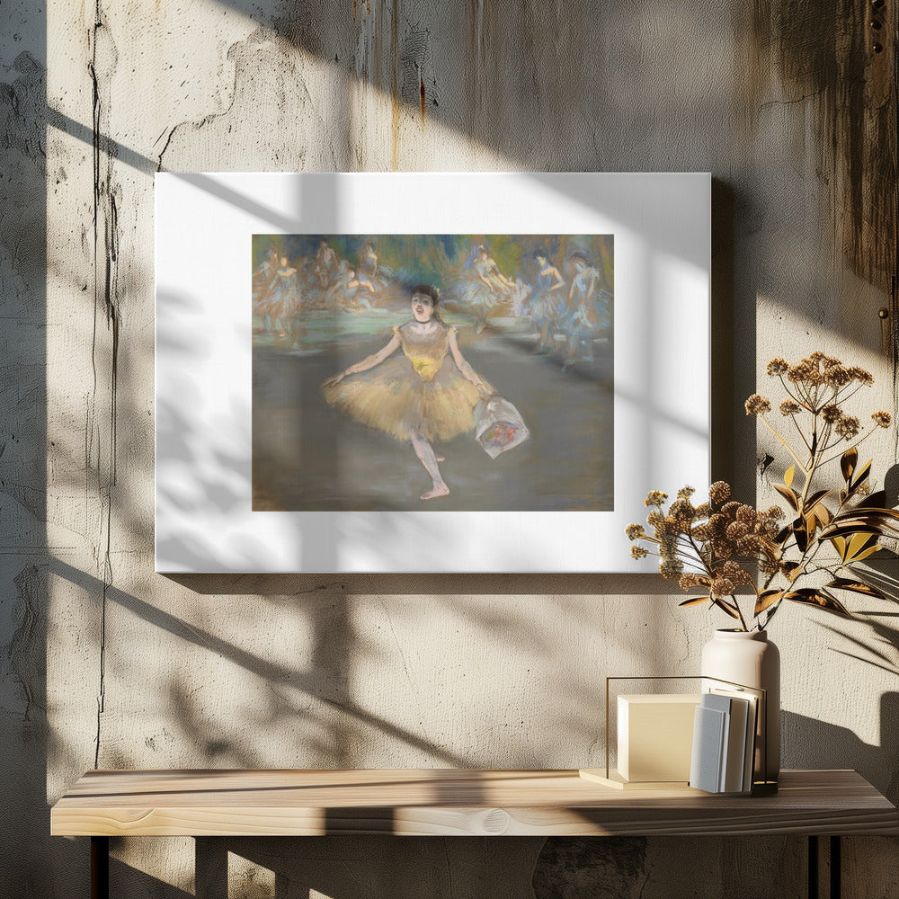 Dancer With a Bouquet - Poster / Art Print