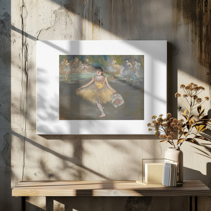 Dancer With a Bouquet - Poster / Art Print