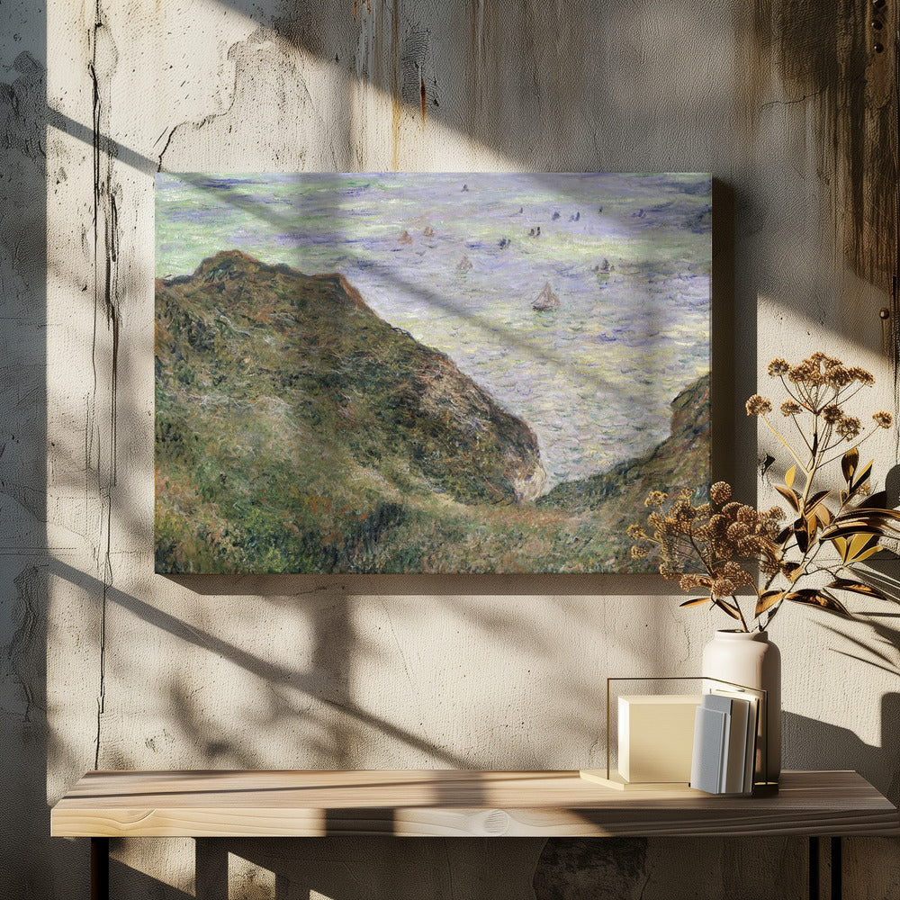 Claude Monet's View Over the Sea (1882) Famous Painting - Poster / Art Print