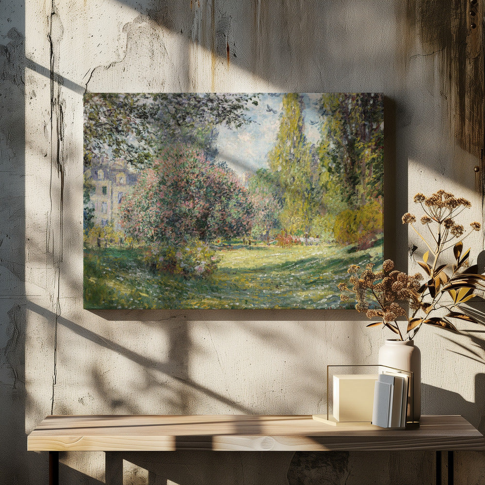 The Parc Monceau (1876) - Poster / Art Print