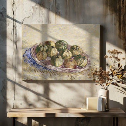 Still Life, Basket of Apples (1887) - Poster / Art Print