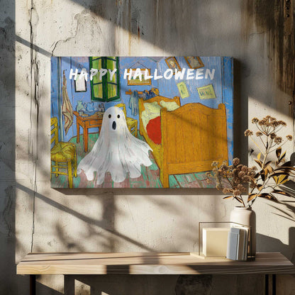 Happy Halloween Van Gogh Collage - Poster / Art Print