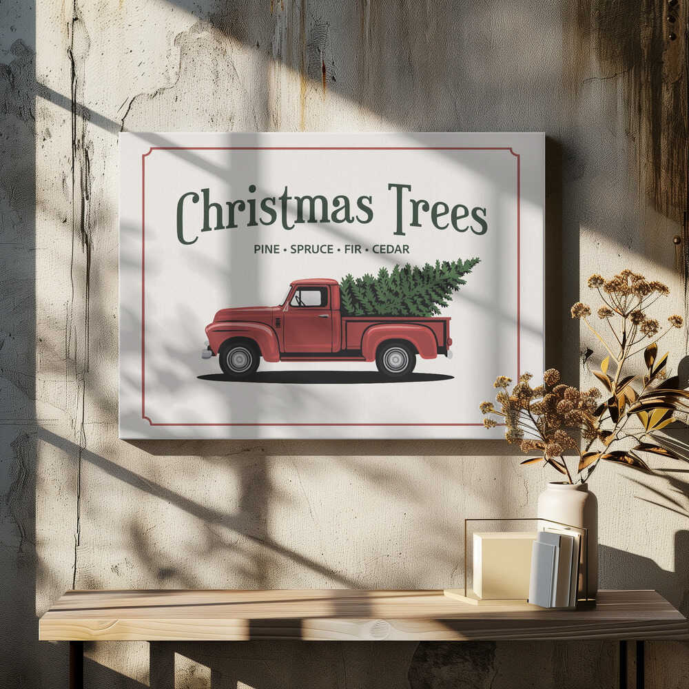 Christmas Trees - Poster / Art Print