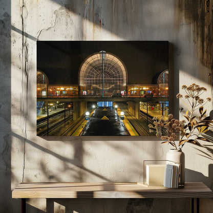 Hoeje Tastrup Station - Poster / Art Print