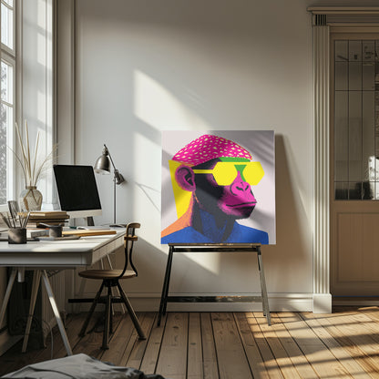 Cool Monkey - Poster / Art Print