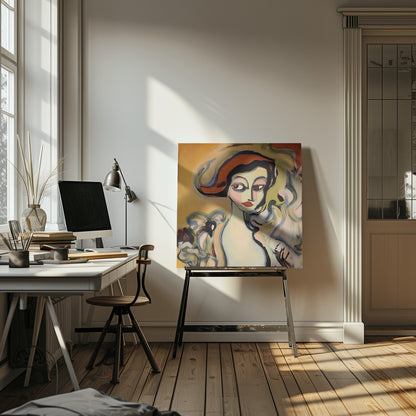 Woman With a Hat - Poster / Art Print