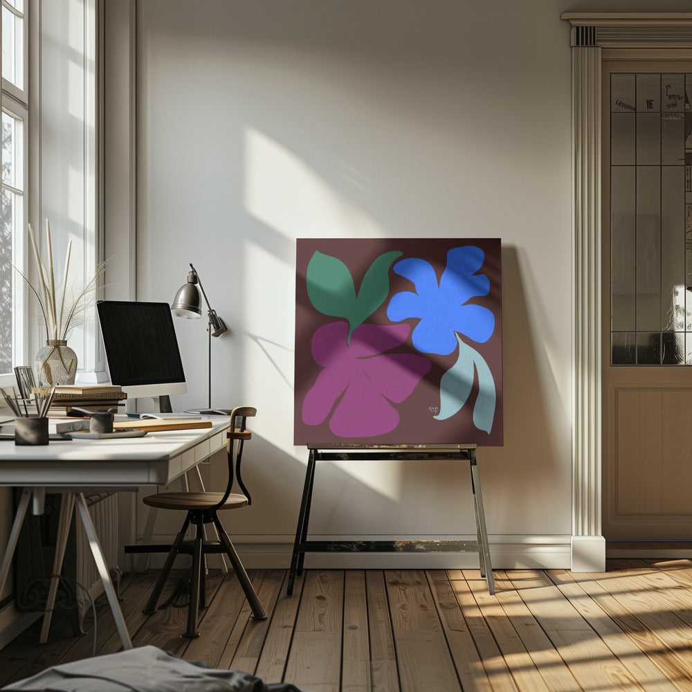 Graphic Florals - Poster / Art Print
