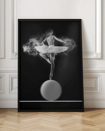 Spin with Ball - Poster / Art Print