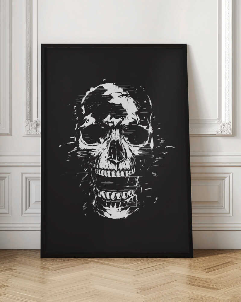 Scream (bw) - Poster / Art Print