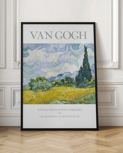 Wheat Field With Cypresses - Poster / Art Print