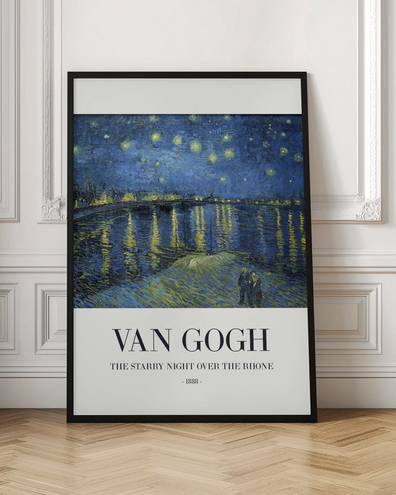 The Starry Night Over The Rhone - Poster / Art Print