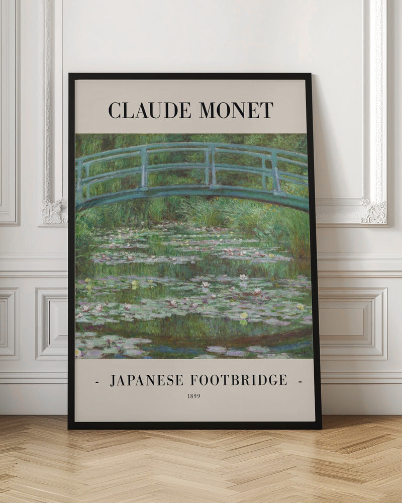 Japanese Footbridge 1899 - Poster / Art Print