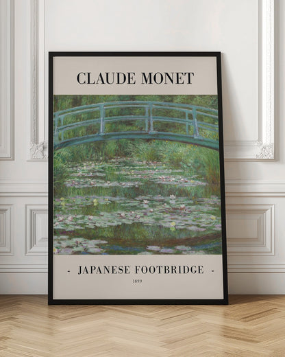 Japanese Footbridge 1899 - Poster / Art Print