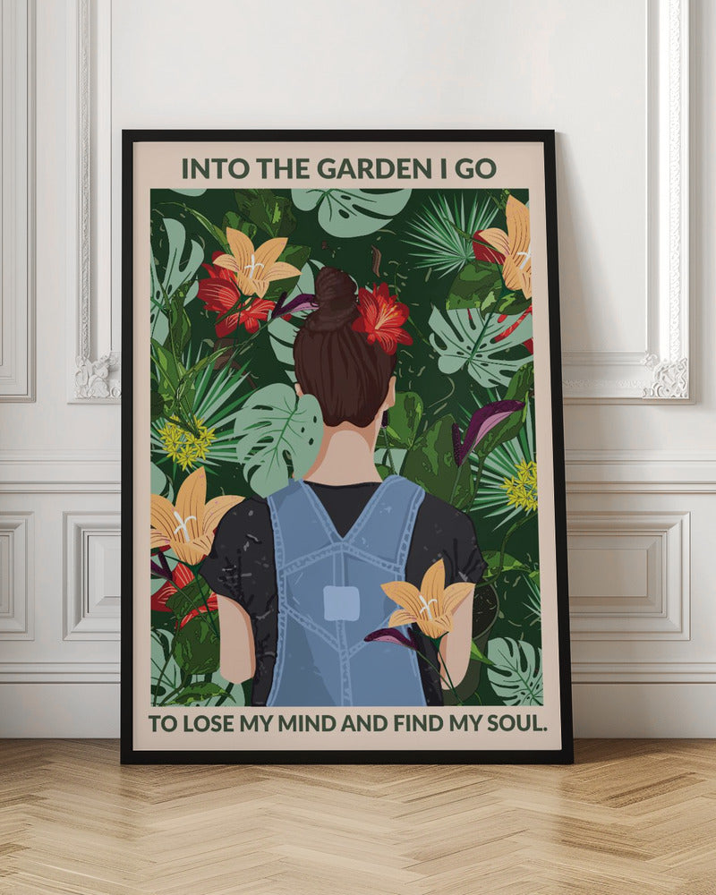Into the Garden Standard Wall Art - Poster / Art Print
