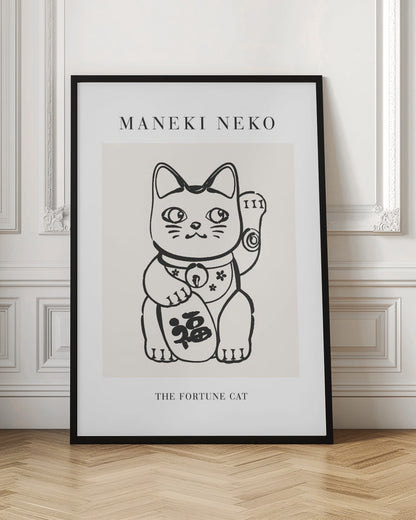 Manekineko No2 - Poster / Art Print