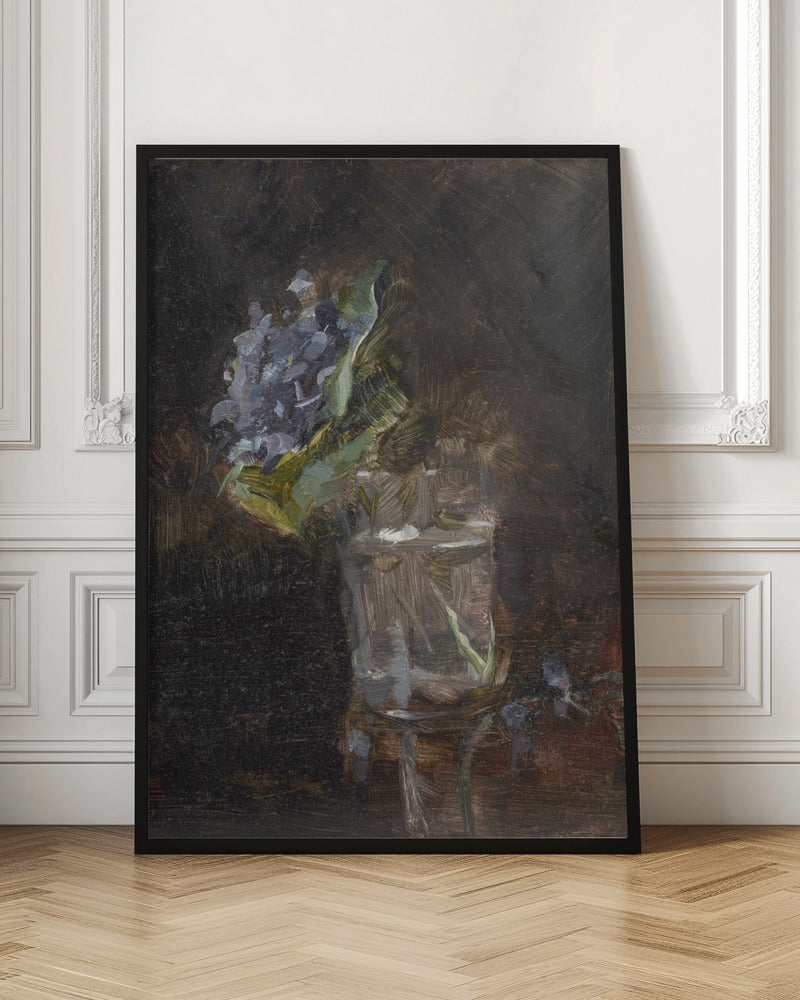 Bouquet of Violets In a Vase (1882) - Poster / Art Print