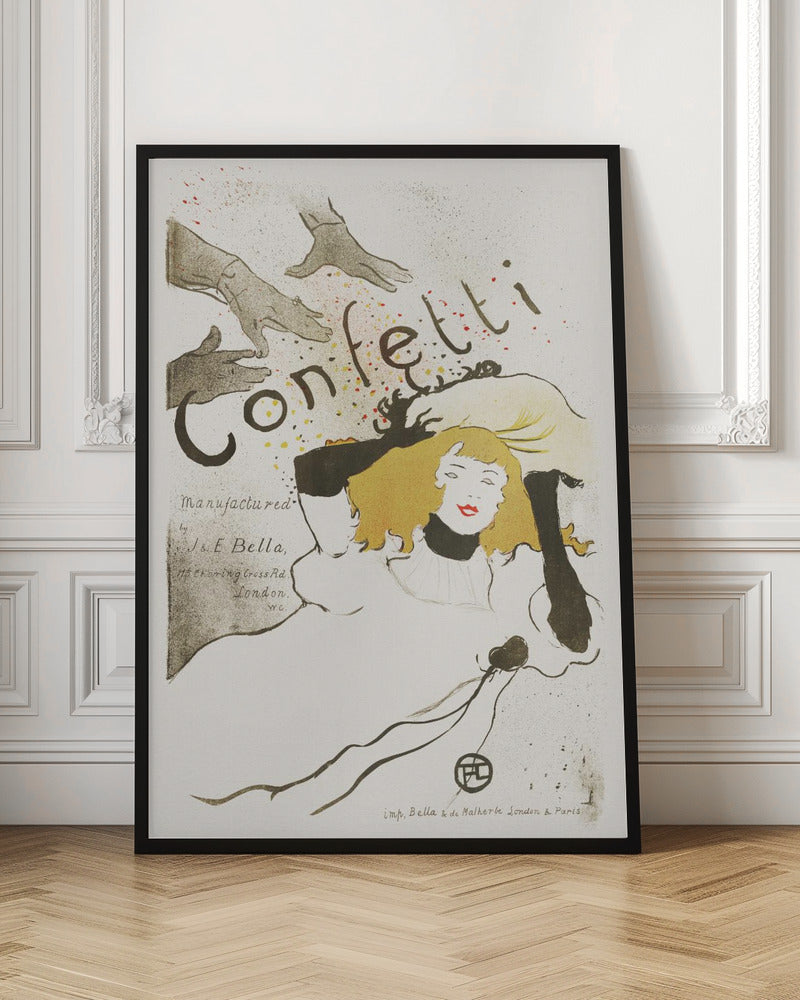 Confetti (1894) - Poster / Art Print