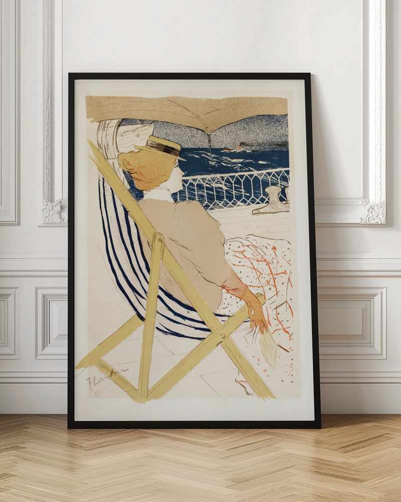 La Passagère Du 54 (1896) - Poster / Art Print
