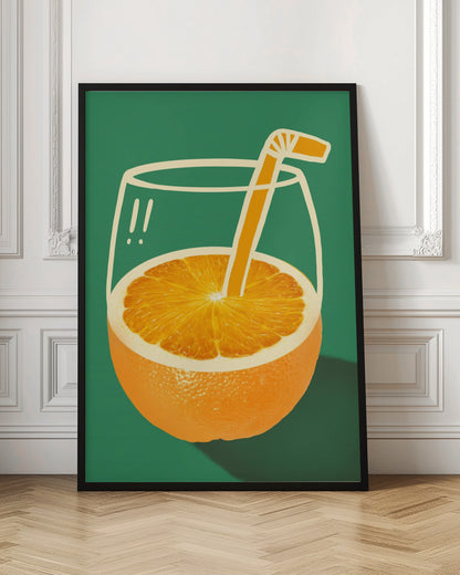 Orange juice - Poster / Art Print
