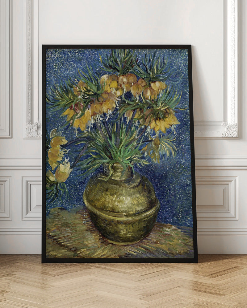 Vincent Van Gogh's Imperial Fritillaries In a Copper Vase (1887) - Poster / Art Print