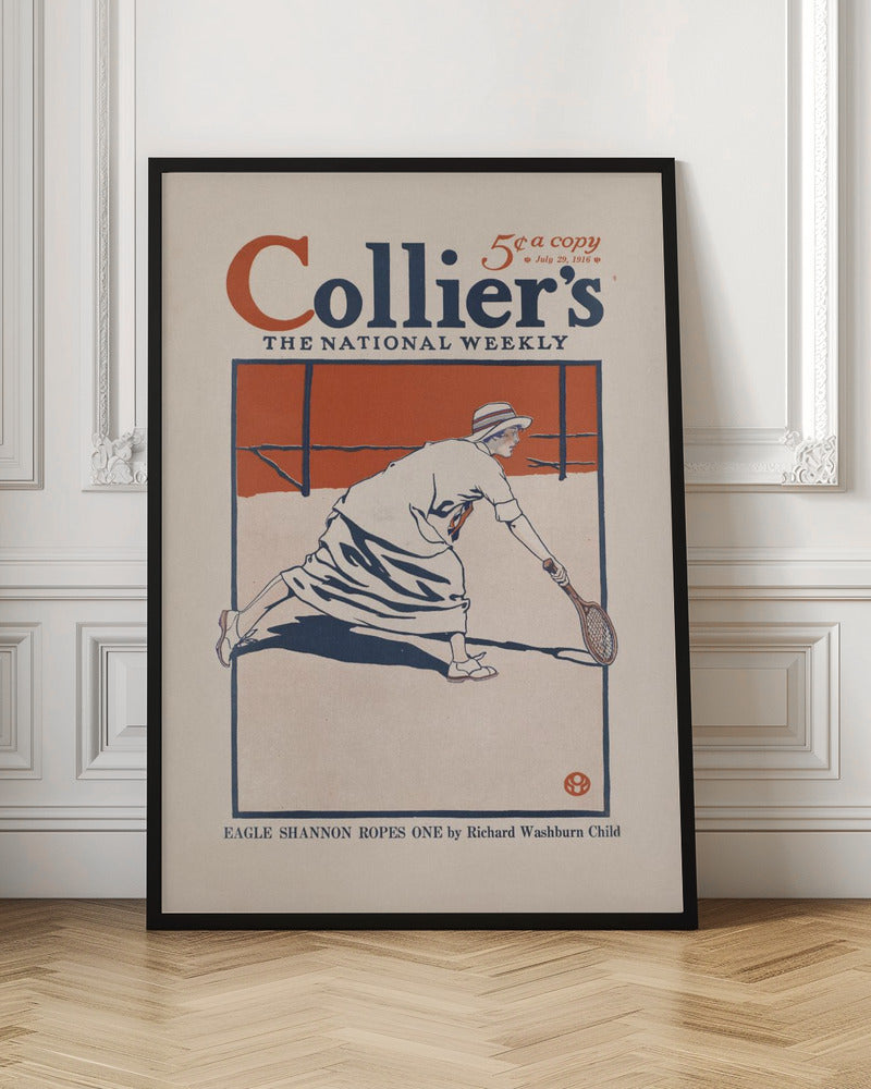 Collier's, the National Weekly, Eagle Shannon Ropes One - Poster / Art Print