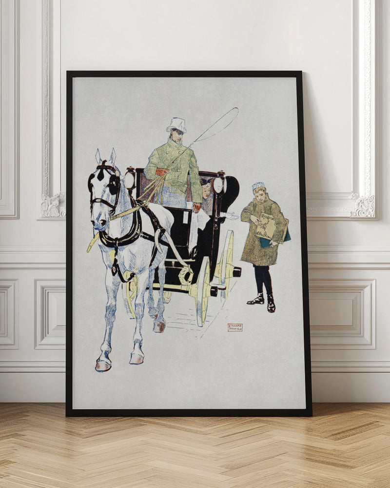 Vintage Carriage (1893) - Poster / Art Print