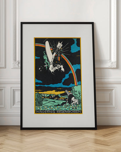 Rainbow Obstacle - Poster / Art Print