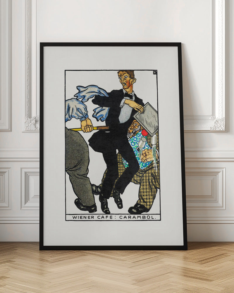 Viennese Café Carambole - Poster / Art Print