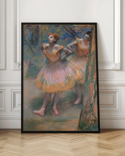 Two Dancers - Poster / Art Print