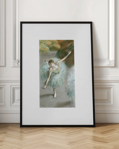 Dancer In Green No.2 - Poster / Art Print